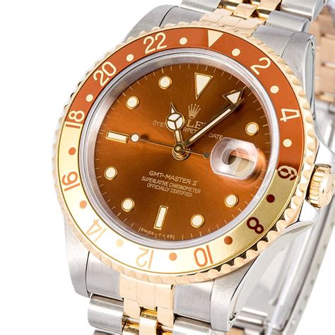 rolex gmt master ii root beer 16713